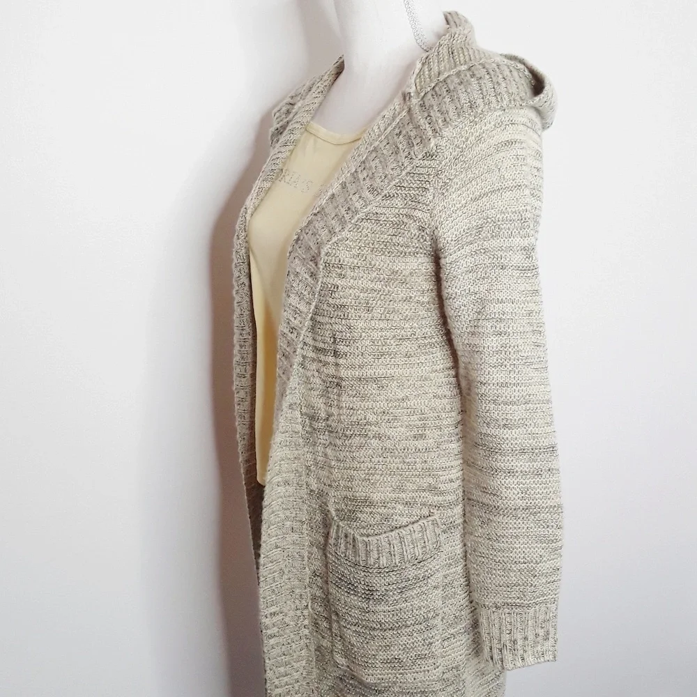 SIENNA SKY Long Hooded Knit Cardigan EUC sz S